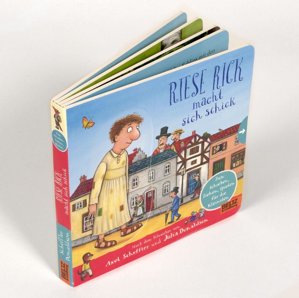 Weitere Ansicht: Riese Rick macht sich schick | Axel Scheffler, Julia Donaldson