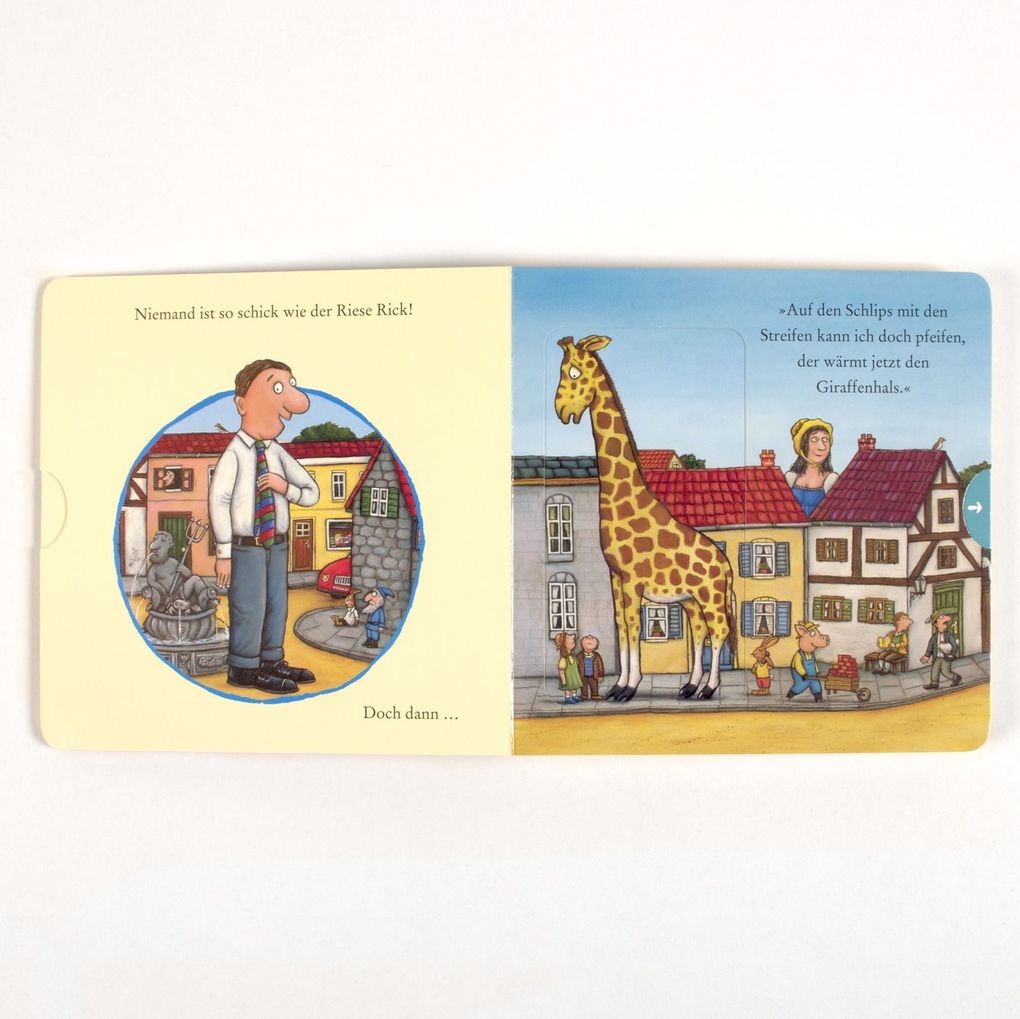 Weitere Ansicht: Riese Rick macht sich schick | Axel Scheffler, Julia Donaldson