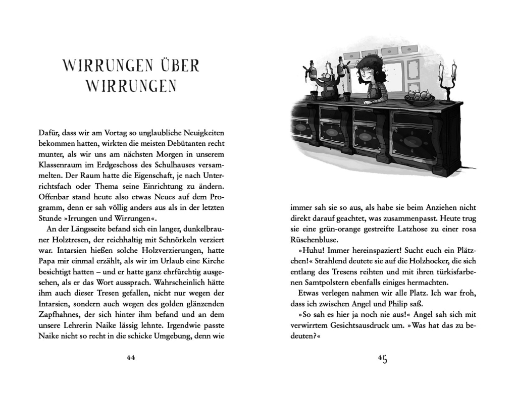 Weitere Ansicht: Die Schule der mittelguten Zauberer - Wettkampf der Überflieger | Rieke Patwardhan