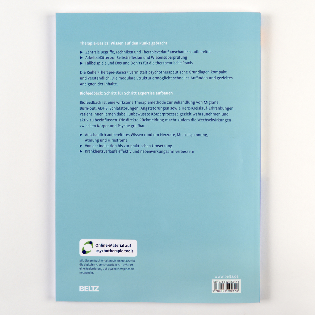 Weitere Ansicht: Therapie-Basics Biofeedback | Ellena Huse, Bettina Seitlinger