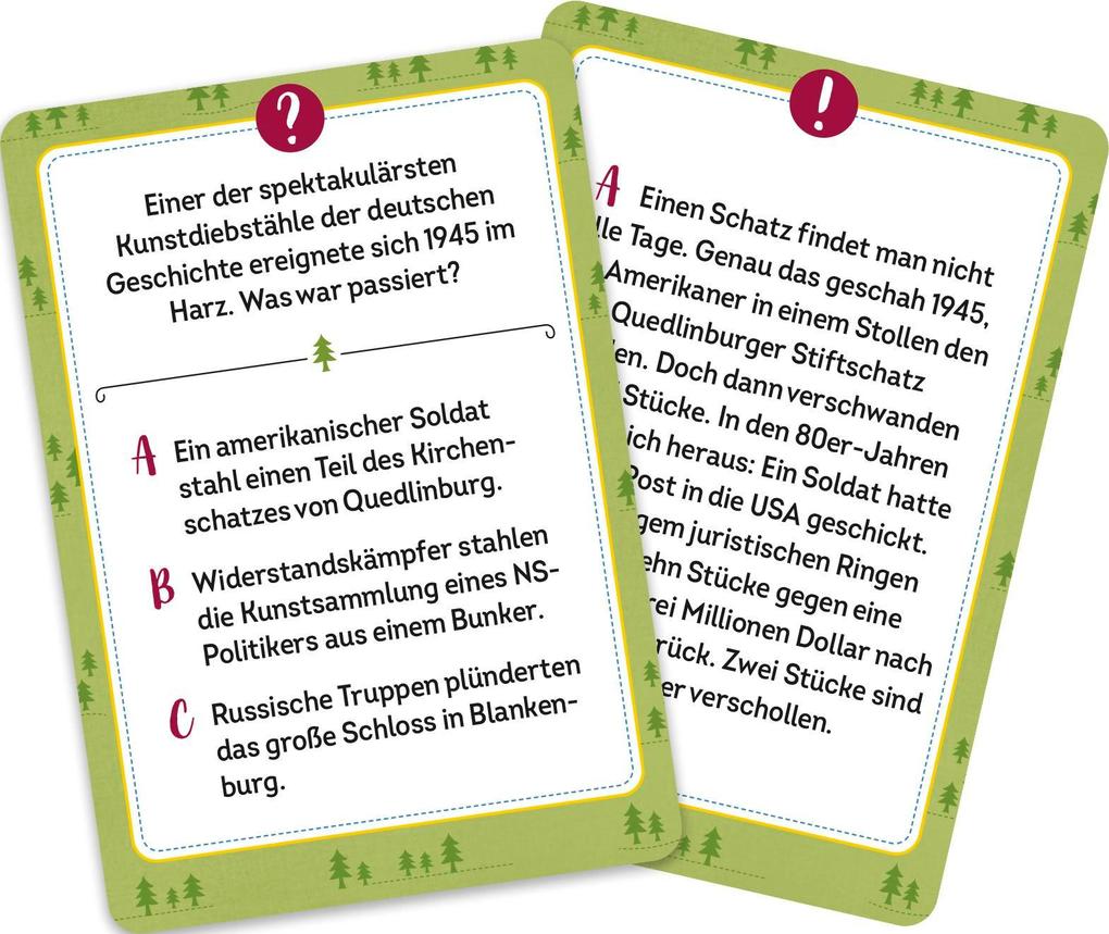 Weitere Ansicht: Wer hätte das gedacht?! Das Unnützes-Wissen-Quiz Harz | Almut Hartung