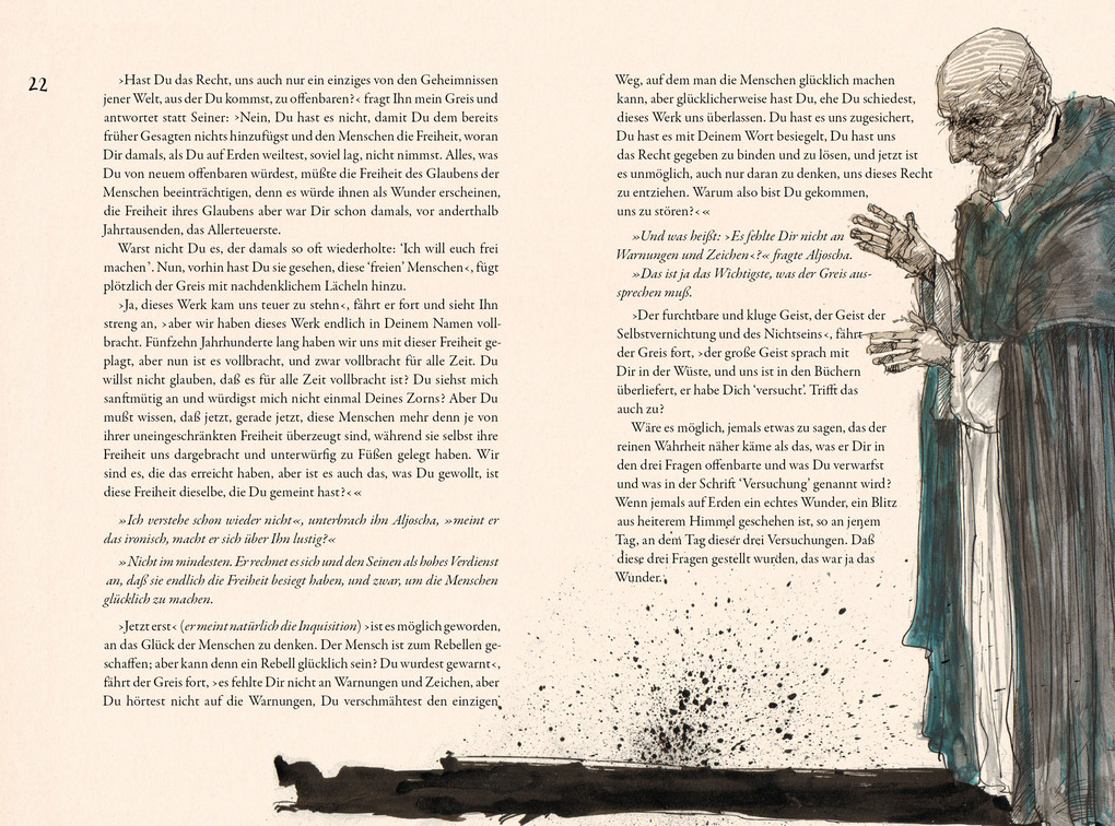 Weitere Ansicht: Der Großinquisitor | Fjodor Michailowitsch Dostojewski, Fjodor M. Dostojewskij