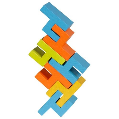 Weitere Ansicht: Goki 56662 - Balancier- & Stapelspiel Mini-Stühle