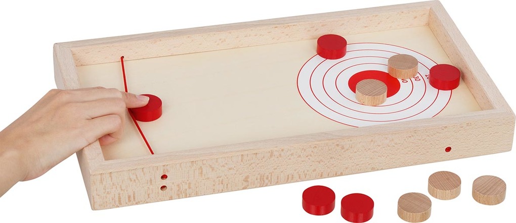 Weitere Ansicht: Super Puck Brettspiel, 2 in 1
