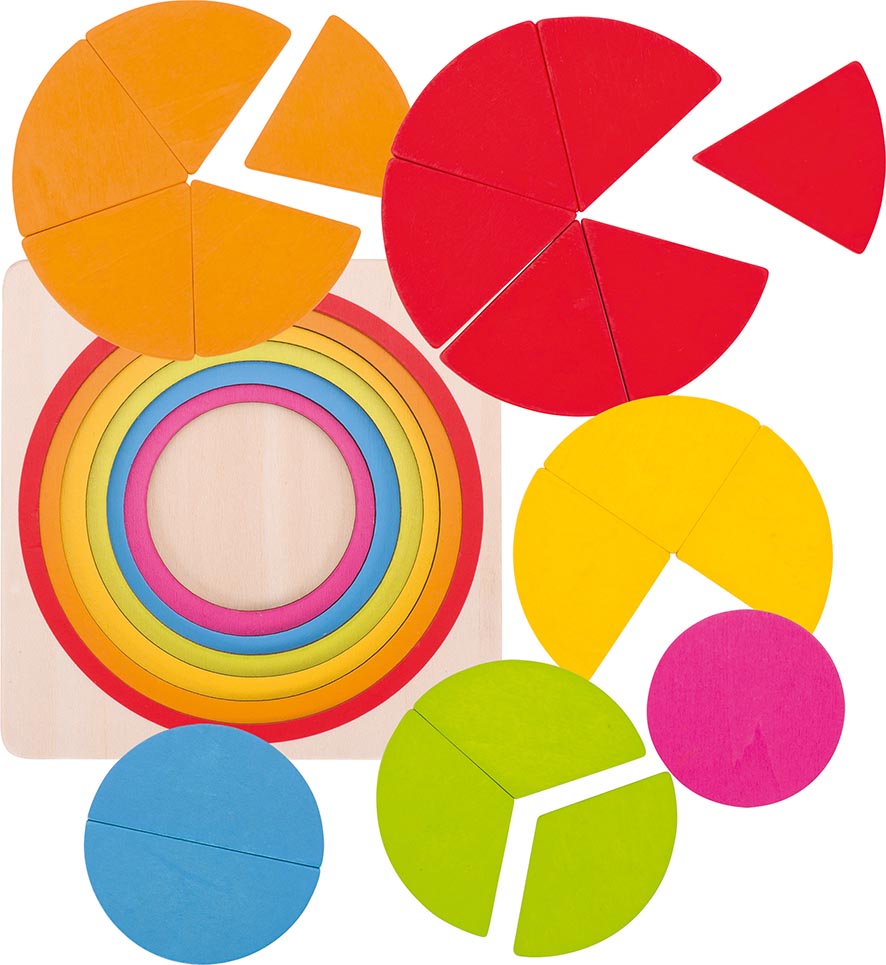 Weitere Ansicht: Schichtenpuzzle Kreis