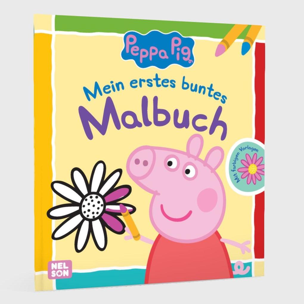 Weitere Ansicht: Peppa Wutz Ausmalbilder: Mein erstes buntes Malbuch