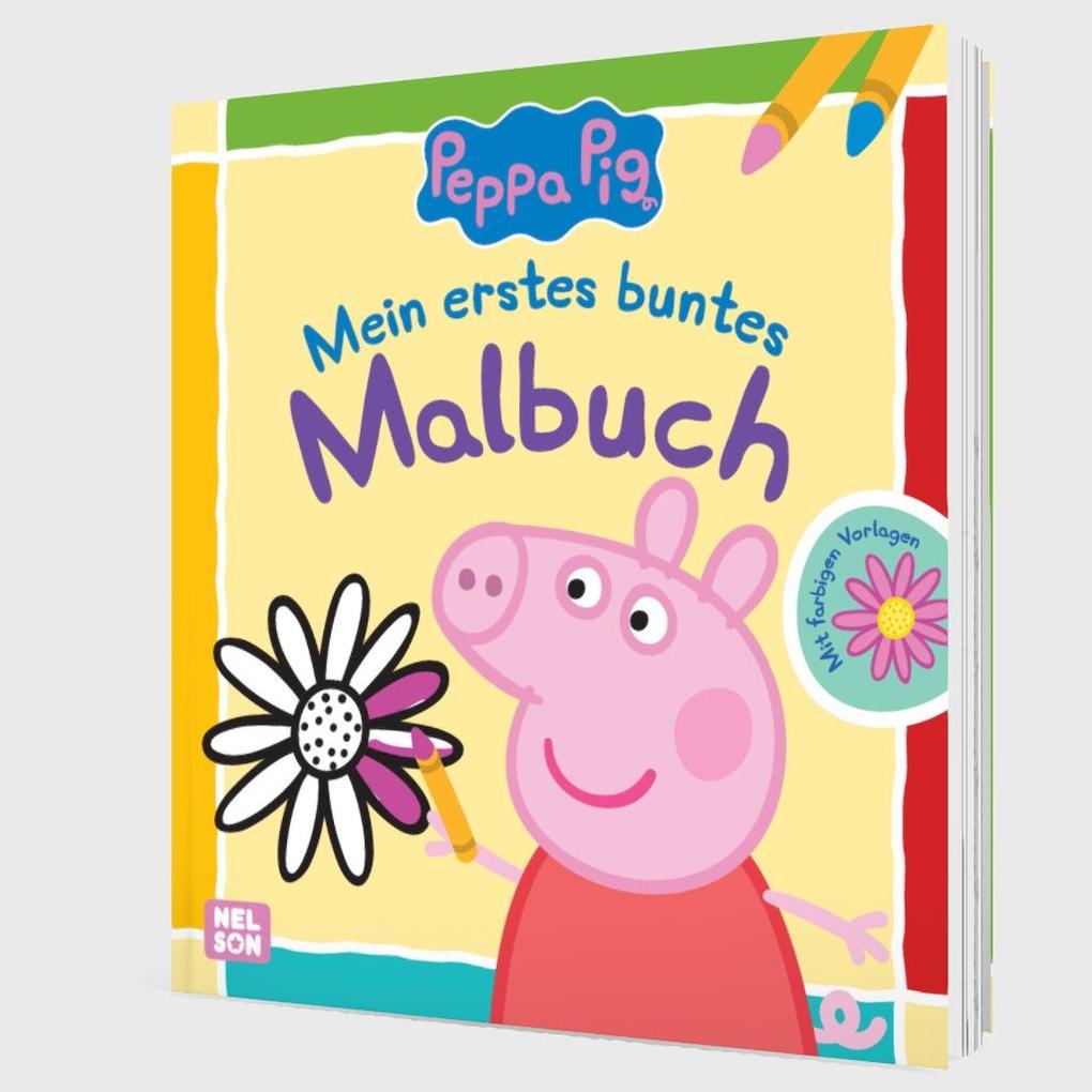 Weitere Ansicht: Peppa Wutz Ausmalbilder: Mein erstes buntes Malbuch