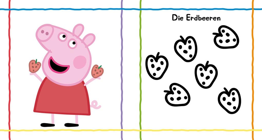 Weitere Ansicht: Peppa Wutz Ausmalbilder: Mein erstes buntes Malbuch