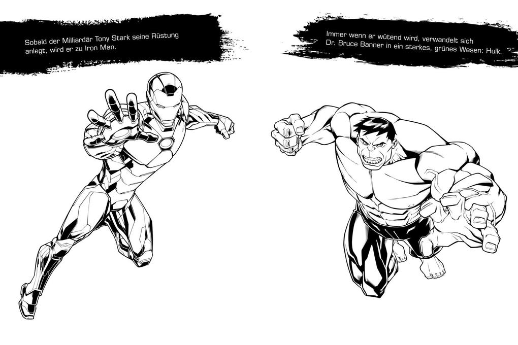 Weitere Ansicht: MARVEL: Malspaß mit Fensterstickern