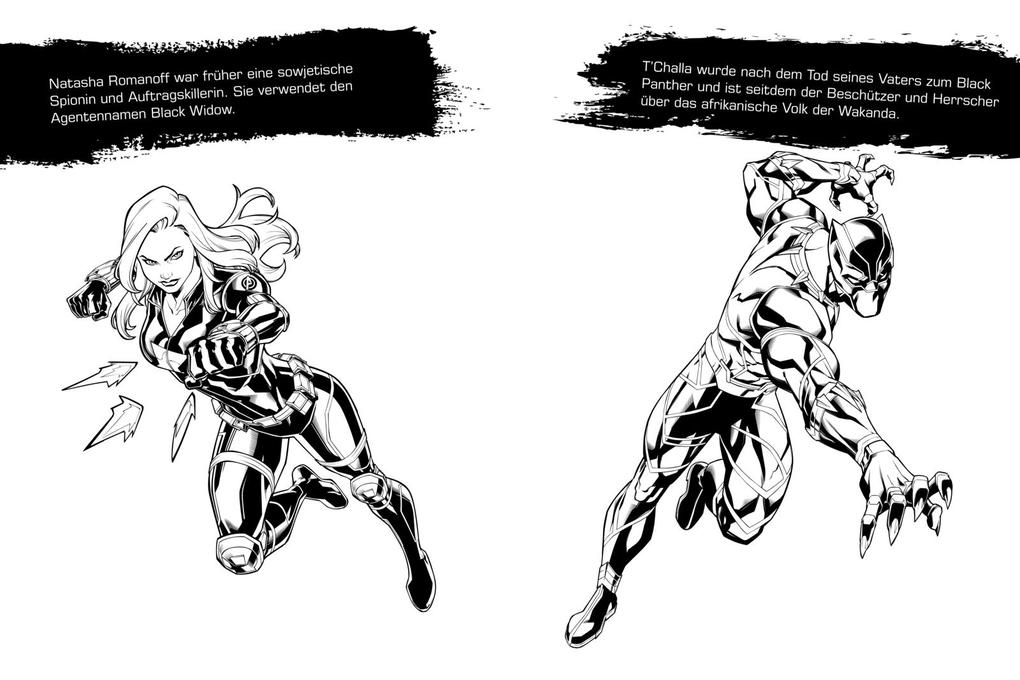 Weitere Ansicht: MARVEL: Malspaß mit Fensterstickern