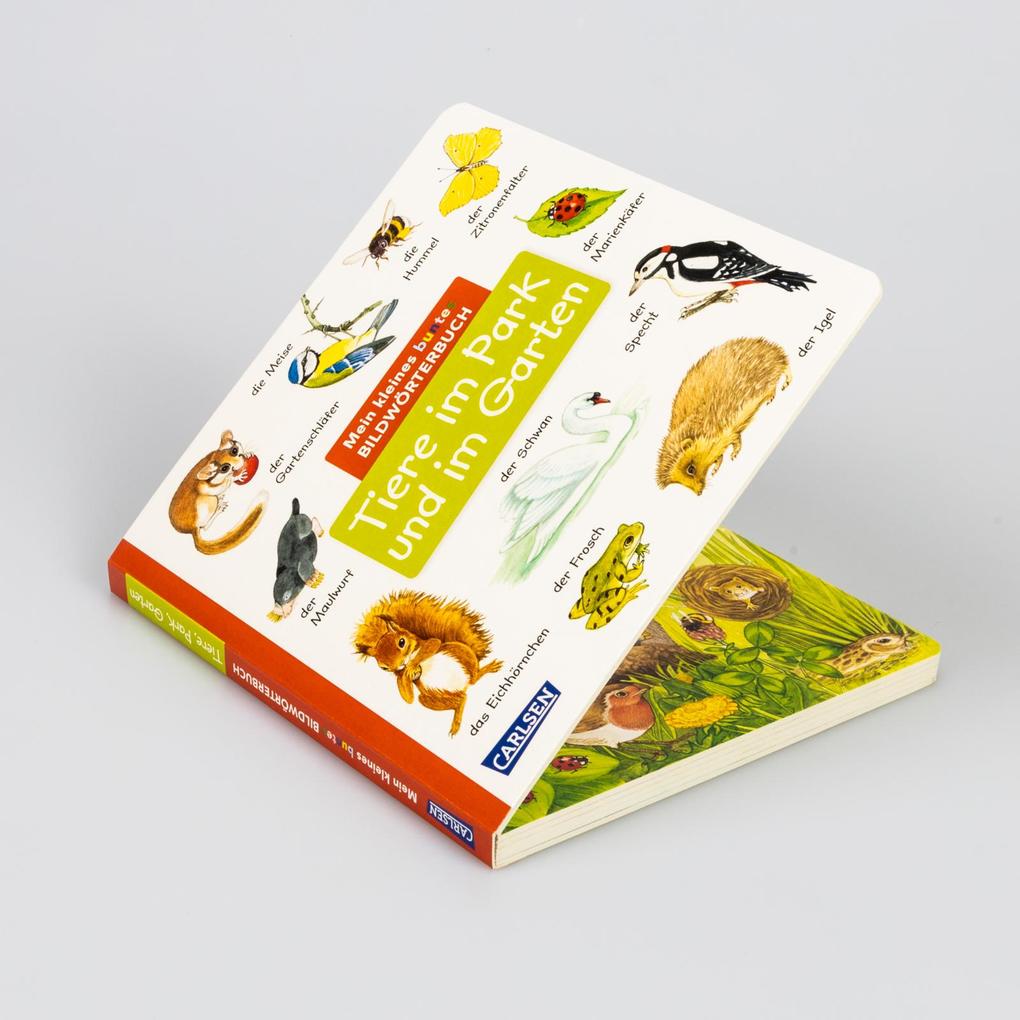 Weitere Ansicht: Mein kleines buntes Bildwörterbuch: Tiere im Park und im Garten