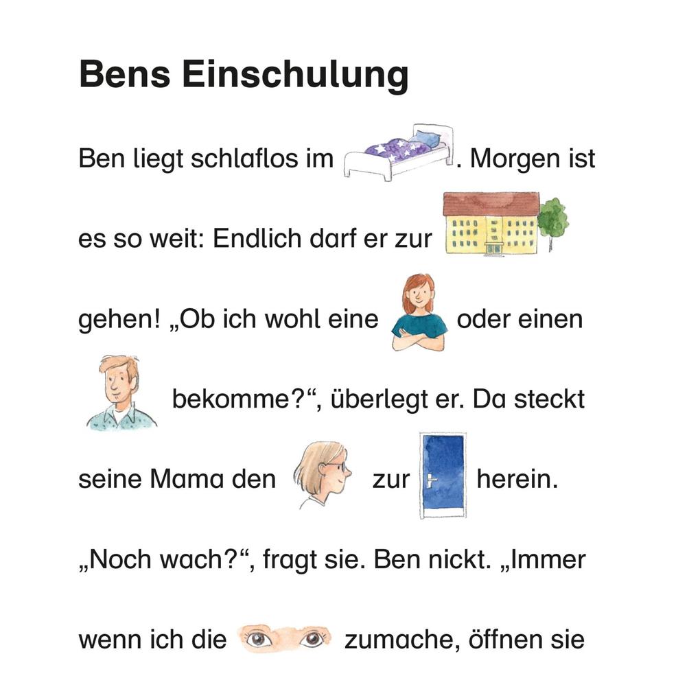 Weitere Ansicht: Maxi Pixi 438: Geschichten vom ersten Schultag | Amelie Benn