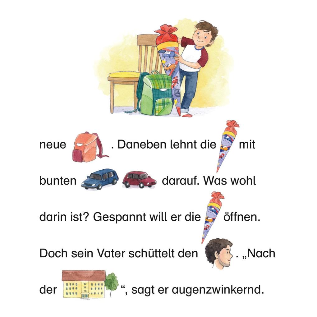 Weitere Ansicht: Maxi Pixi 438: Geschichten vom ersten Schultag | Amelie Benn