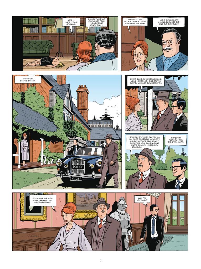 Weitere Ansicht: Agatha Christie Classics: Die Tote in der Bibliothek | Agatha Christie, Dominique Ziegler
