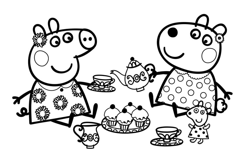 Weitere Ansicht: Peppa Wutz Mitmachbuch: Malspaß mit Fensterstickern