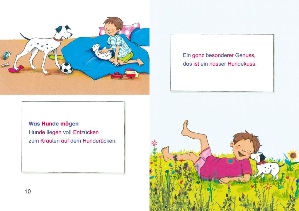 Weitere Ansicht: LESEMAUS zum Lesenlernen Sammelbände: Meine liebsten Hunde-Silben-Geschichten