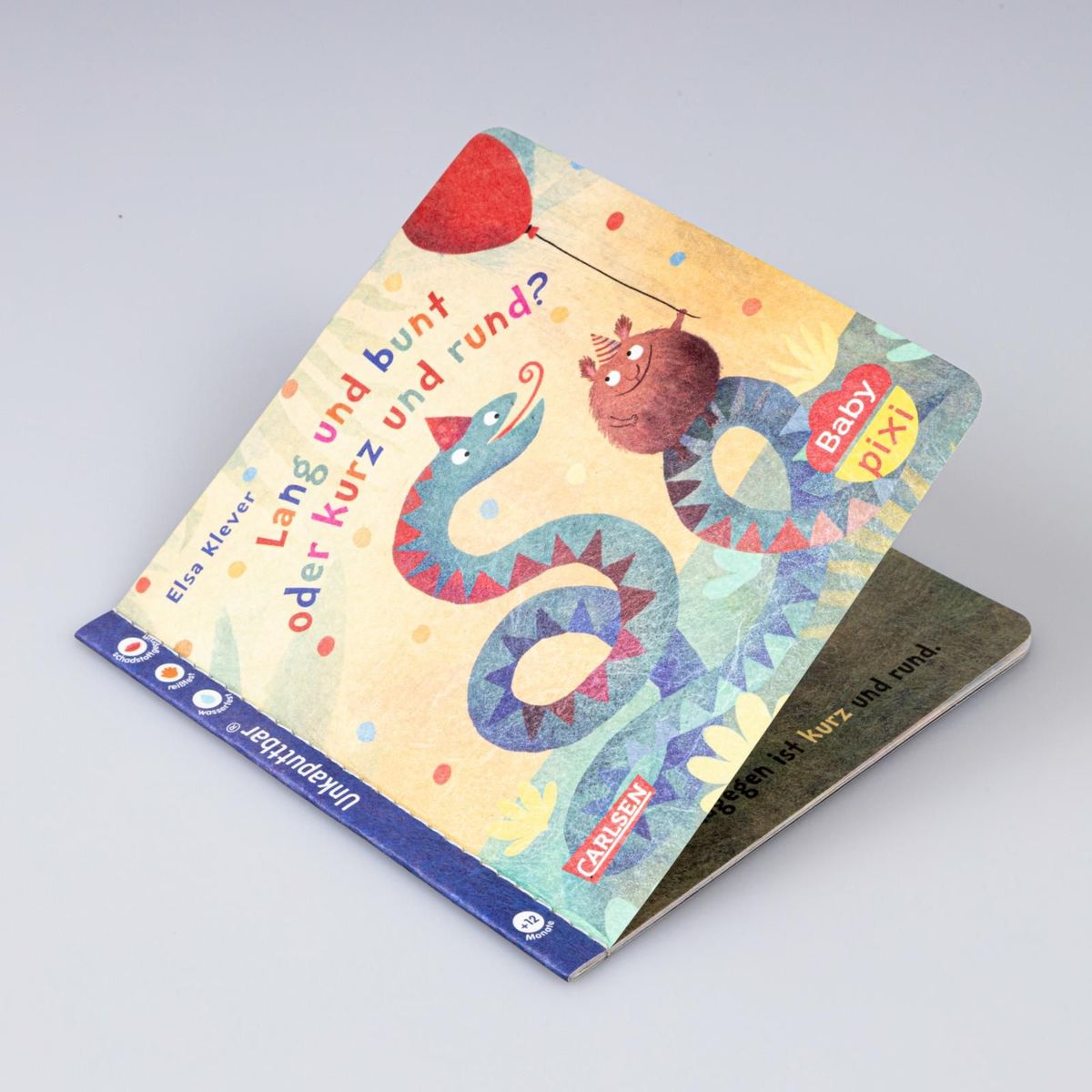 Weitere Ansicht: Baby Pixi (unkaputtbar) 130: Lang und bunt, kurz und rund | Elsa Klever