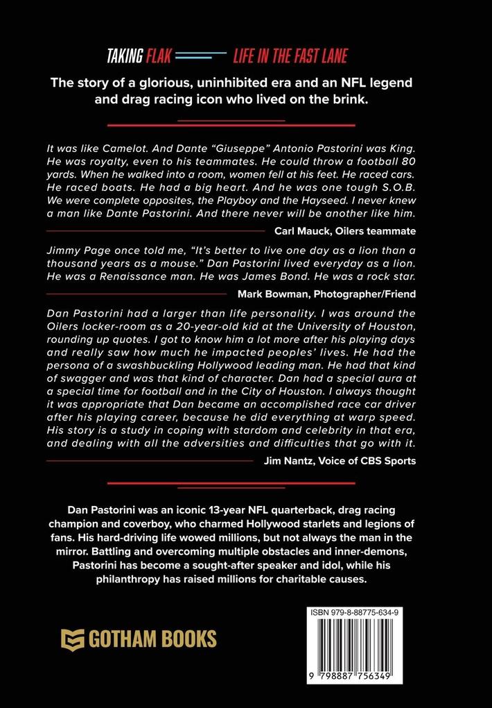 Weitere Ansicht: Taking Flak | Dan Pastorini