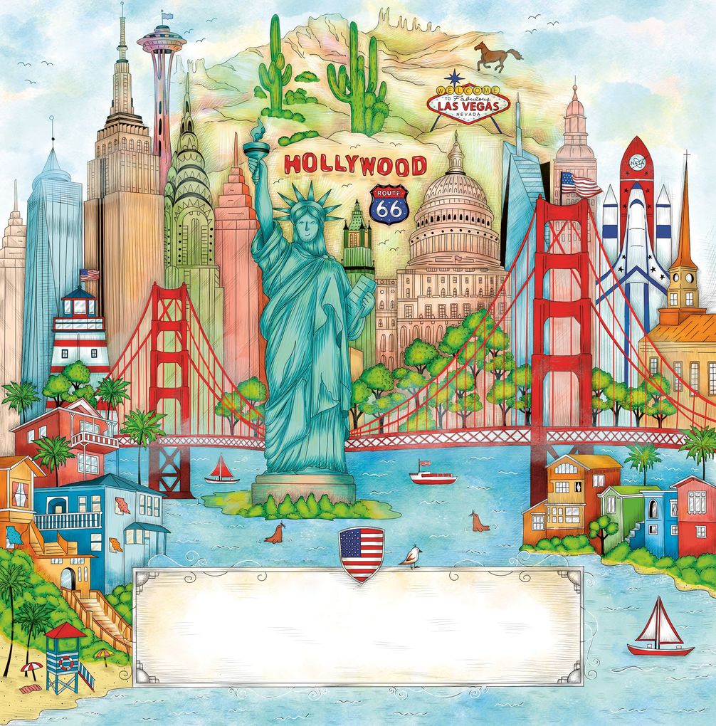 Weitere Ansicht: Colorful World Weltreise - Reise durch die USA | Madalina Tantareanu