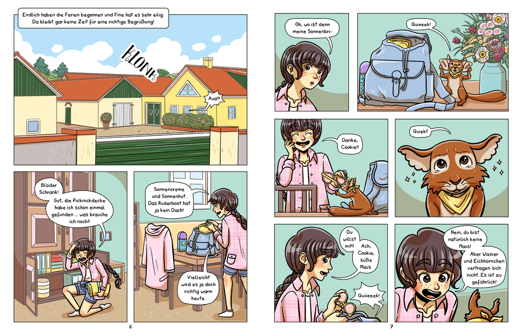 Weitere Ansicht: Abenteuer vom Rosenhof. Sorge um Cookie | ViktoriaSarina