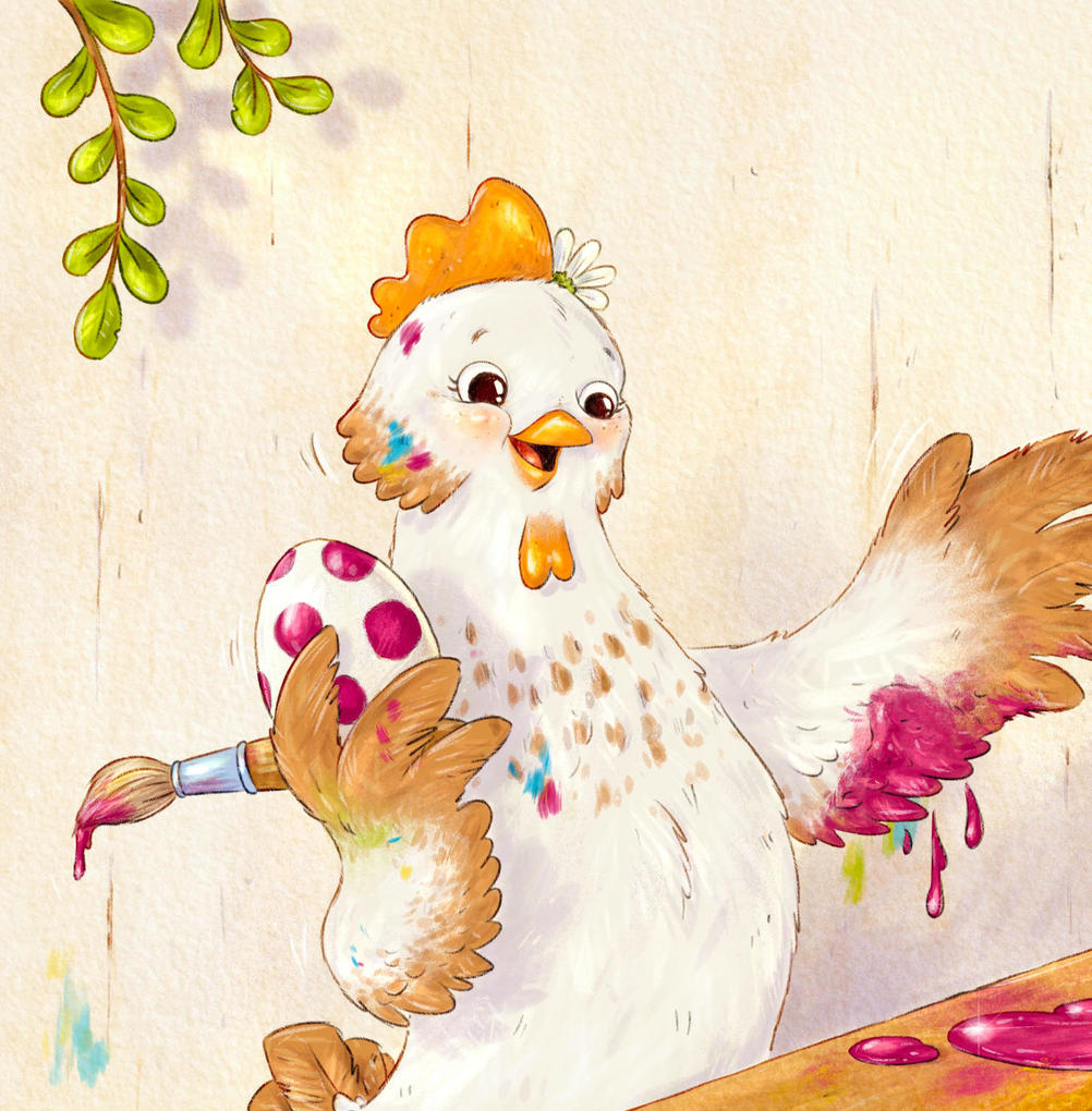 Weitere Ansicht: Hilde hilft dem Osterhasen (Pappbilderbuch) | Nora Dahlke