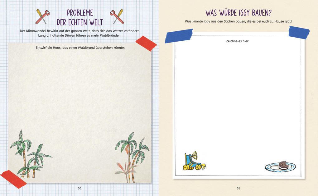 Weitere Ansicht: Die Forscherbande: Bauen und Tüfteln mit Iggy Peck | Andrea Beaty