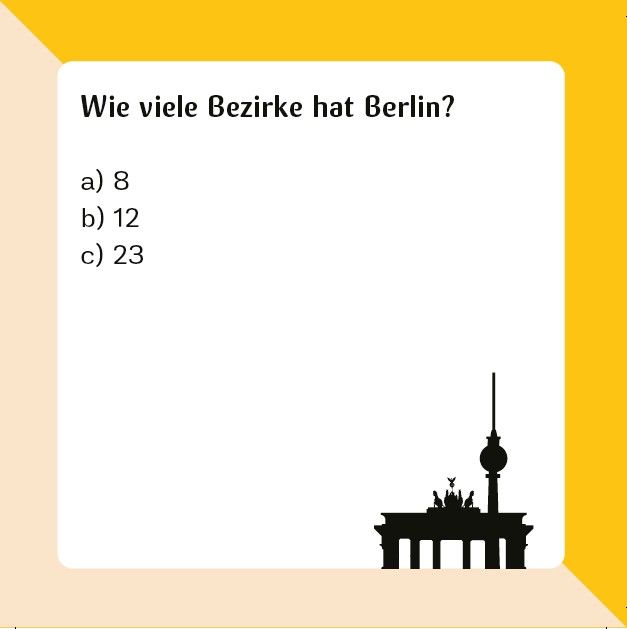 Weitere Ansicht: Berlin-Quiz (Neuauflage) | ars vivendi Verlag