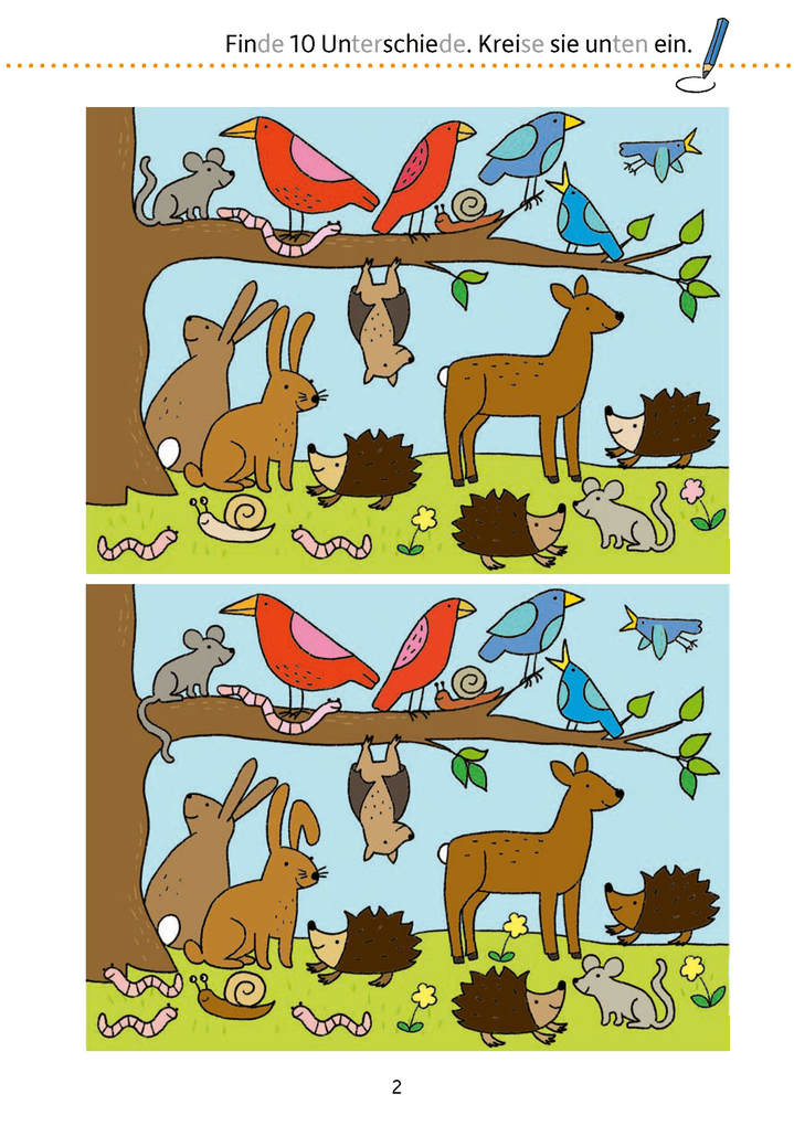 Weitere Ansicht: Mein Übungsheft Konzentration - Schulanfang: Wahrnehmung, logisches Denken | Ulrike Maier