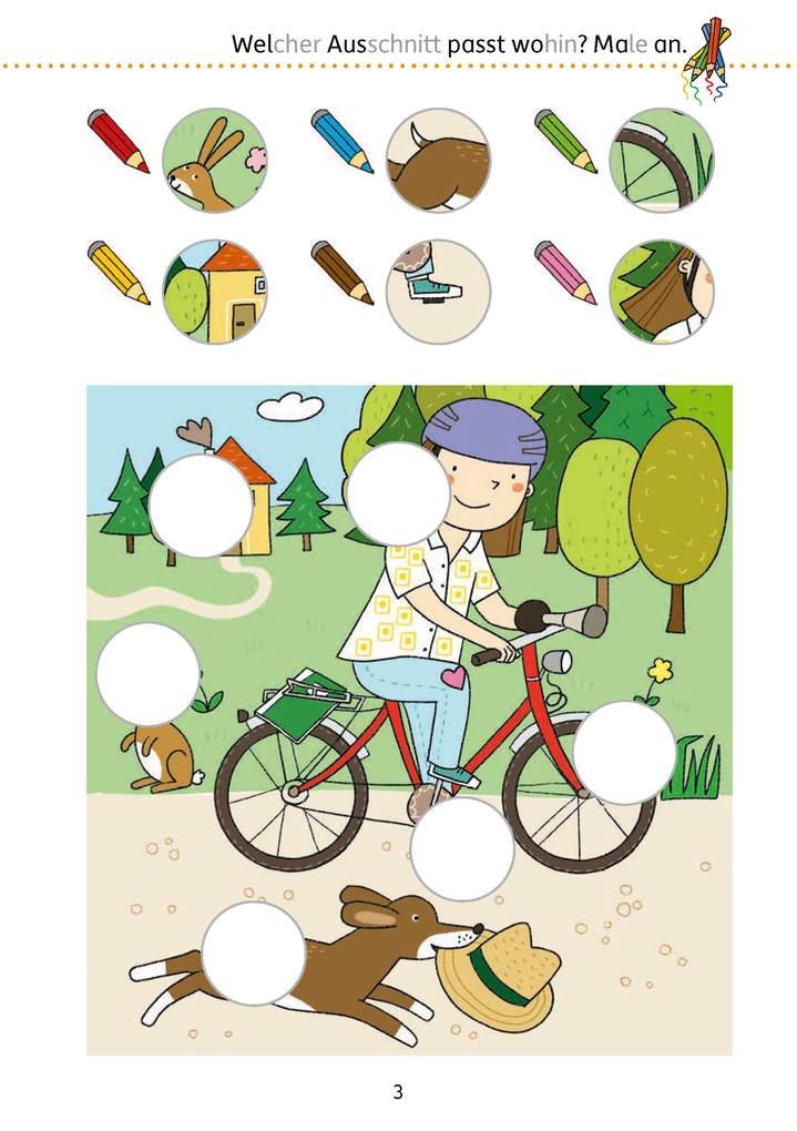 Weitere Ansicht: Mein Übungsheft Konzentration - Schulanfang: Wahrnehmung, logisches Denken | Ulrike Maier