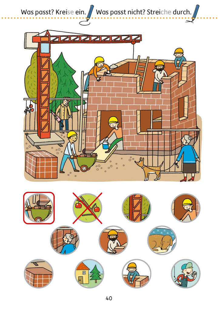 Weitere Ansicht: Mein Übungsheft Konzentration - Schulanfang: Wahrnehmung, logisches Denken | Ulrike Maier