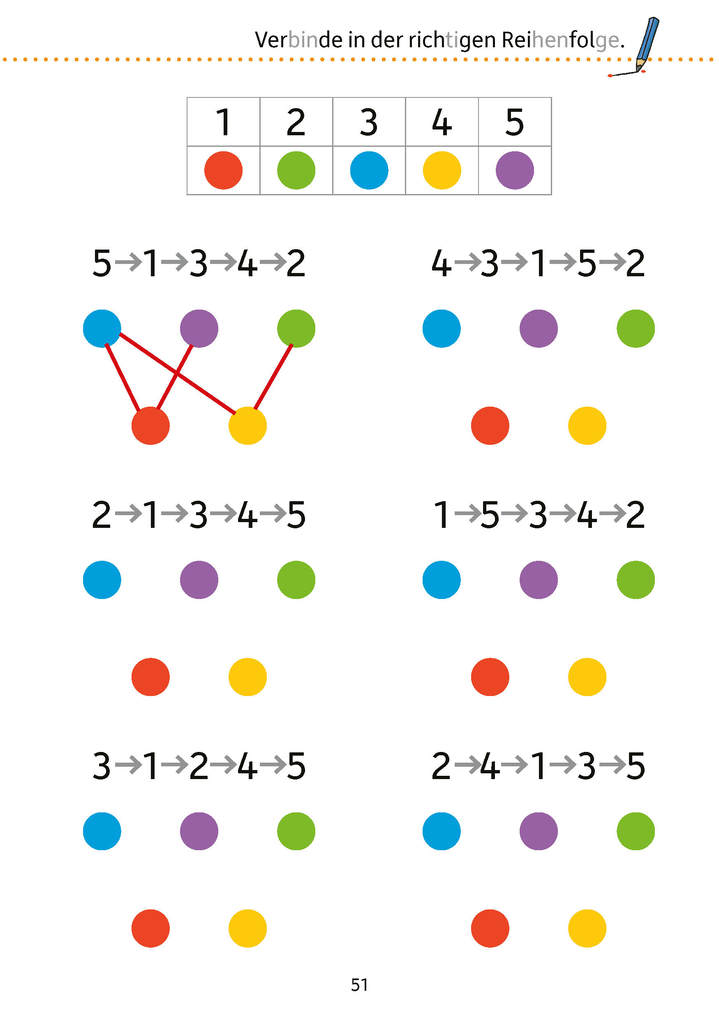 Weitere Ansicht: Mein Übungsheft Konzentration - Schulanfang: Wahrnehmung, logisches Denken | Ulrike Maier