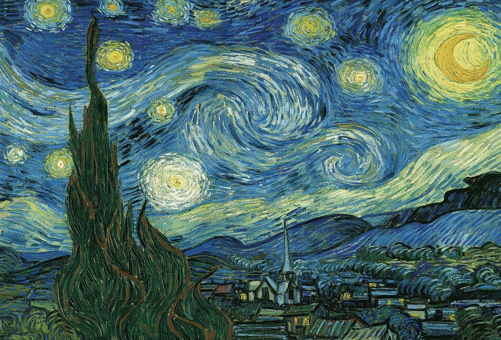 Weitere Ansicht: Sternennacht von van Gogh