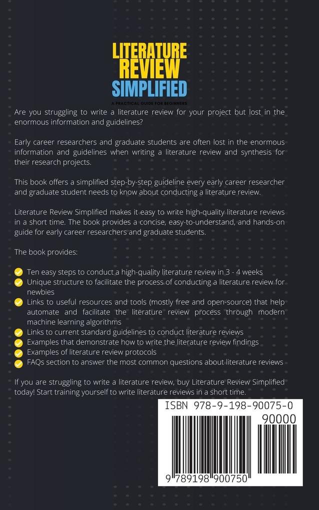 Weitere Ansicht: Literature Review Simplified | Rafiq Muhammad