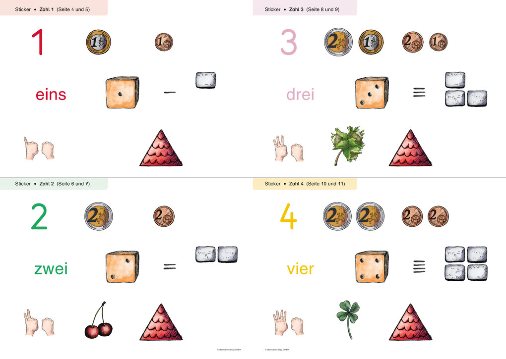 Weitere Ansicht: Ich kenne die Zahlen von 1-10 | Katrin Langhans, Sternchenverlag