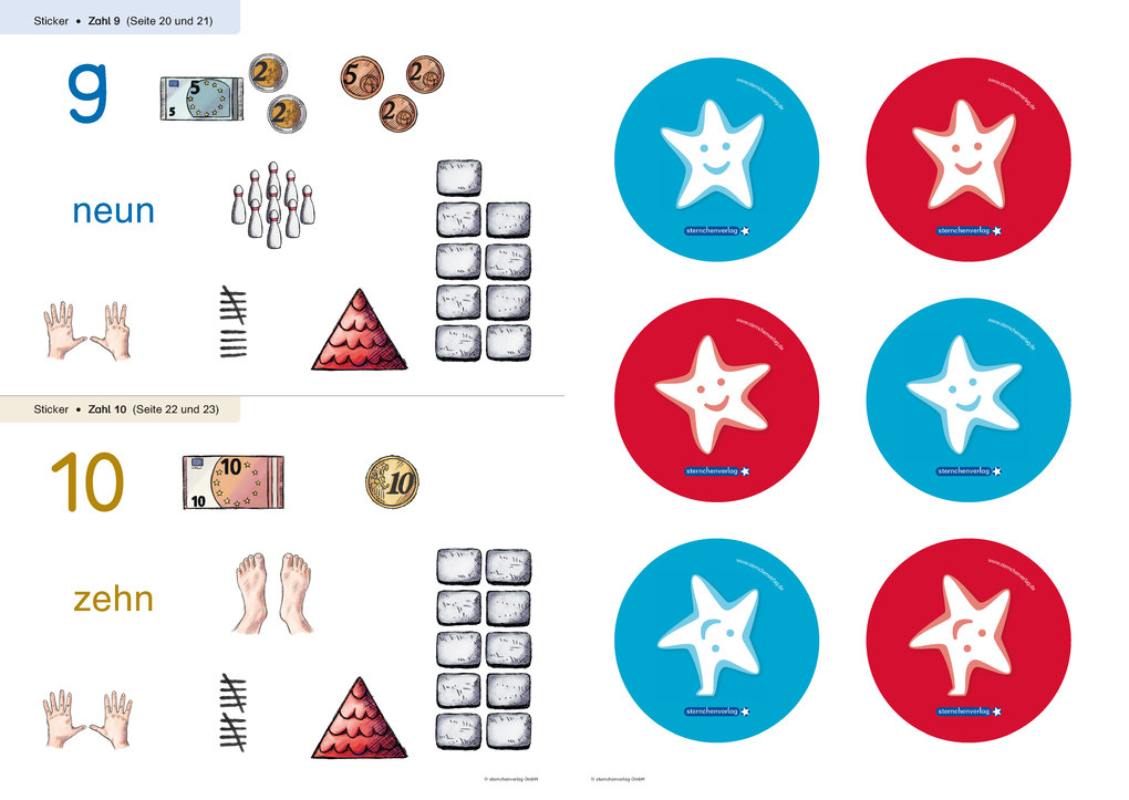 Weitere Ansicht: Ich kenne die Zahlen von 1-10 | Katrin Langhans, Sternchenverlag