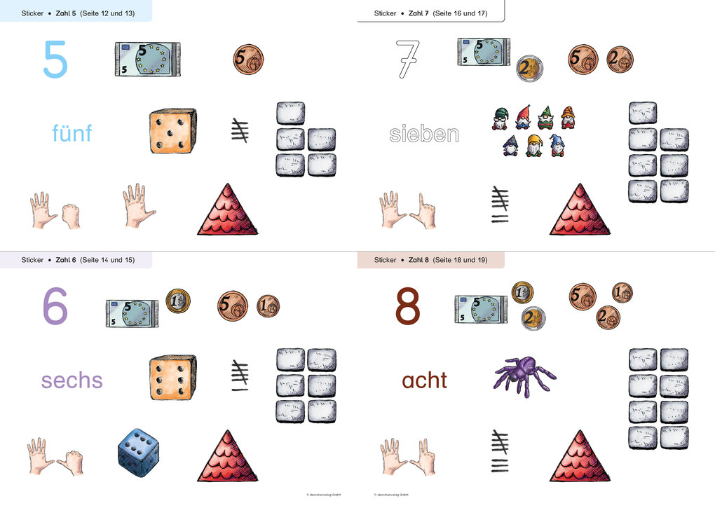 Weitere Ansicht: Ich kenne die Zahlen von 1-10 | Katrin Langhans, Sternchenverlag