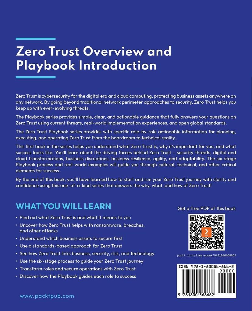 Weitere Ansicht: Zero Trust Overview and Playbook Introduction | Mark Simos, Nikhil Kumar