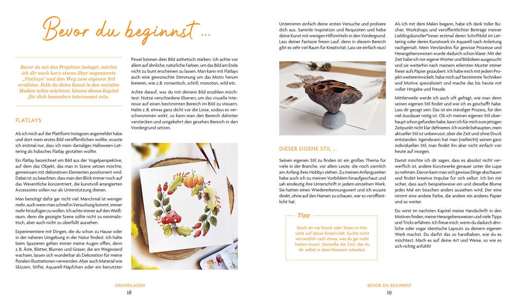 Weitere Ansicht: Boho Watercolor - Flowers & Garden | Vanessa May