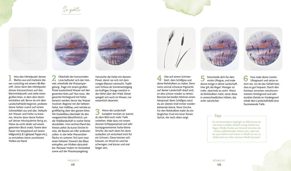 Weitere Ansicht: Boho Watercolor - Flowers & Garden | Vanessa May