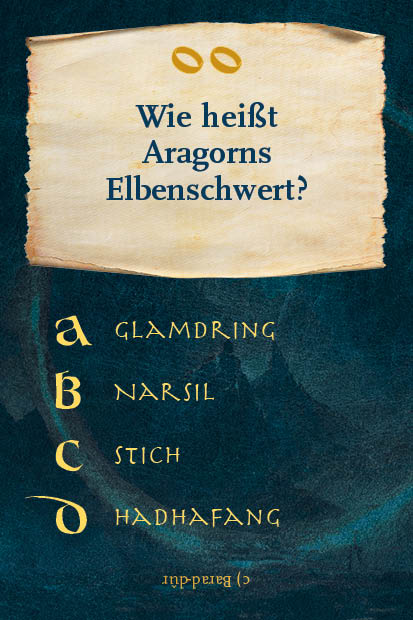Weitere Ansicht: Kartenspiel: Das inoffizielle Quiz für Herr der Ringe-Fans | Tobias M. Eckrich