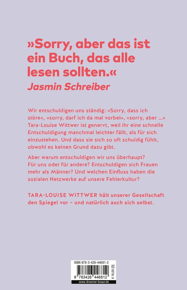 Weitere Ansicht: Sorry, aber ... | Tara-Louise Wittwer