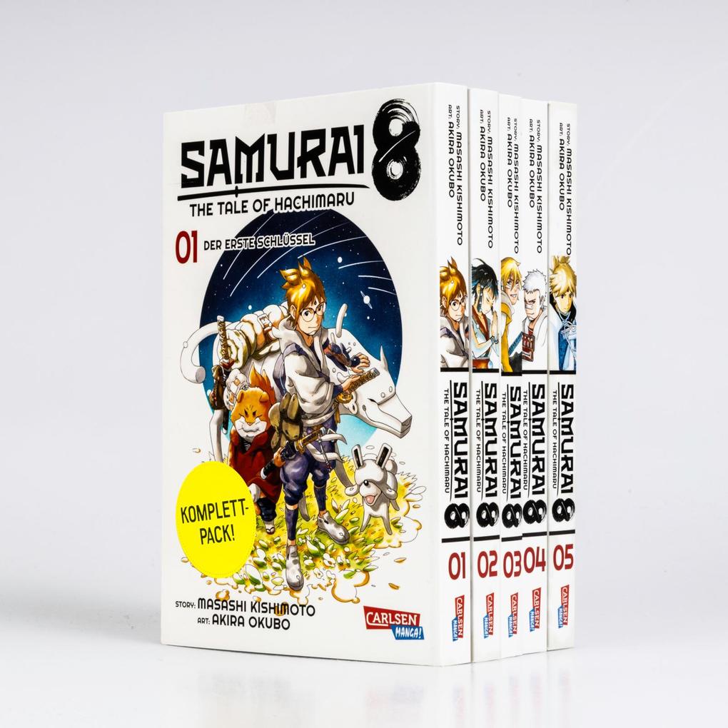 Weitere Ansicht: Samurai8 Komplettpack 1-5 | Masashi Kishimoto, Akira Okubo