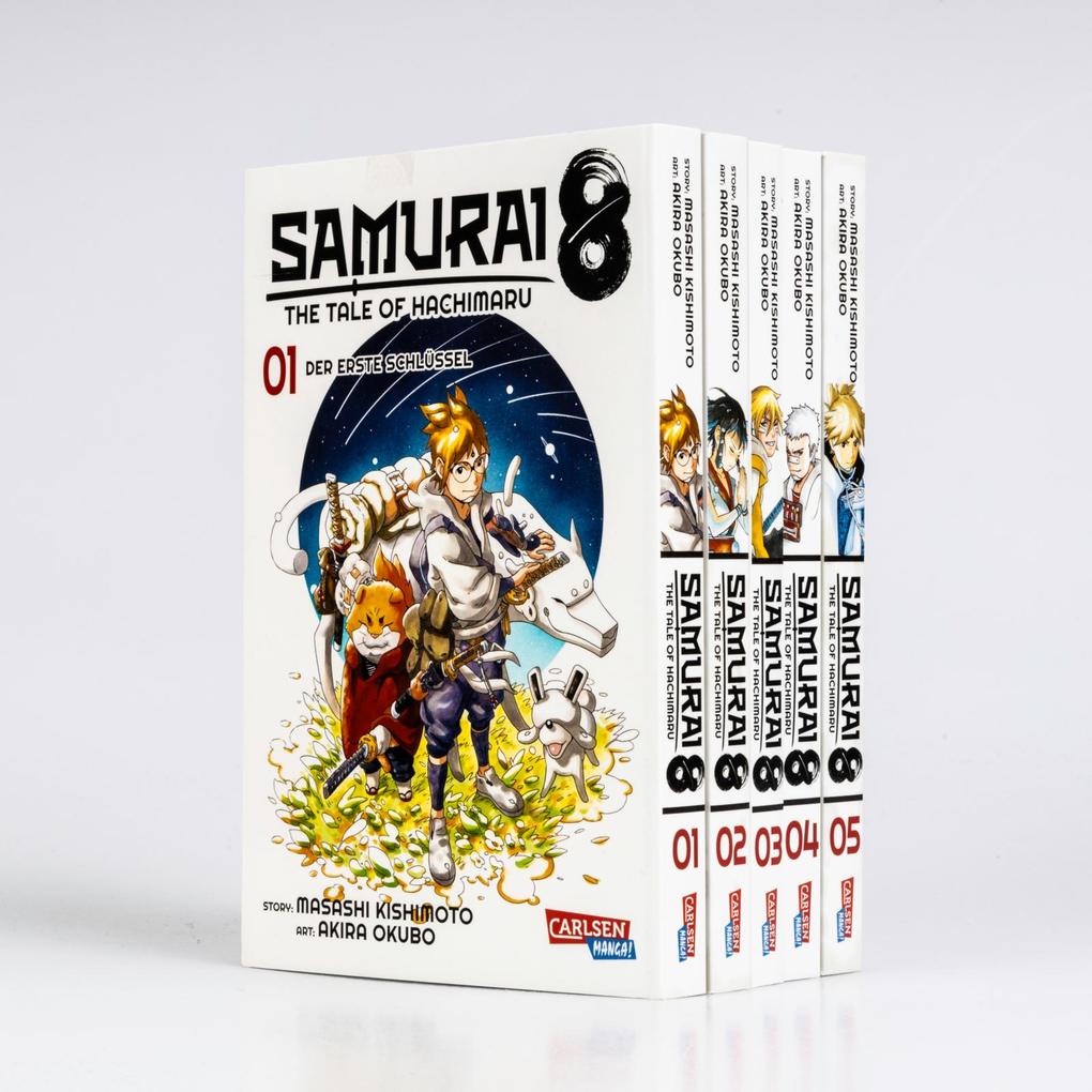 Weitere Ansicht: Samurai8 Komplettpack 1-5 | Masashi Kishimoto, Akira Okubo