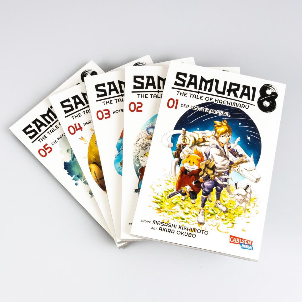 Weitere Ansicht: Samurai8 Komplettpack 1-5 | Masashi Kishimoto, Akira Okubo
