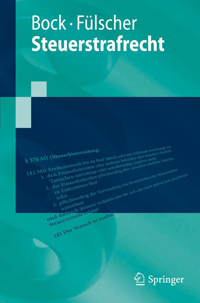 Produktbild: Steuerstrafrecht | Dennis Bock, Friedrich Sebastian Fülscher