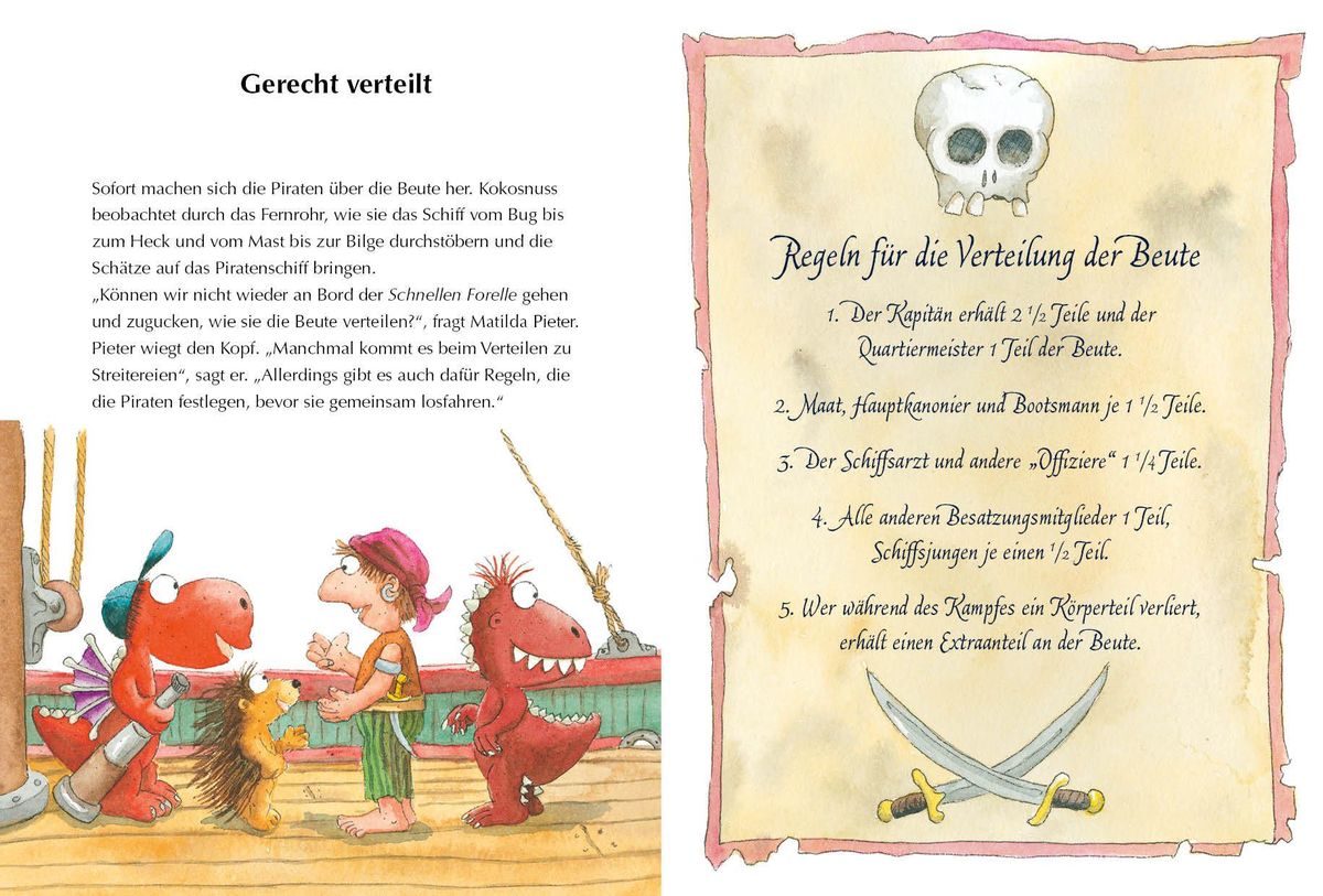 Weitere Ansicht: Der kleine Drache Kokosnuss - Abenteuer & Wissen - Die Piraten | Ingo Siegner