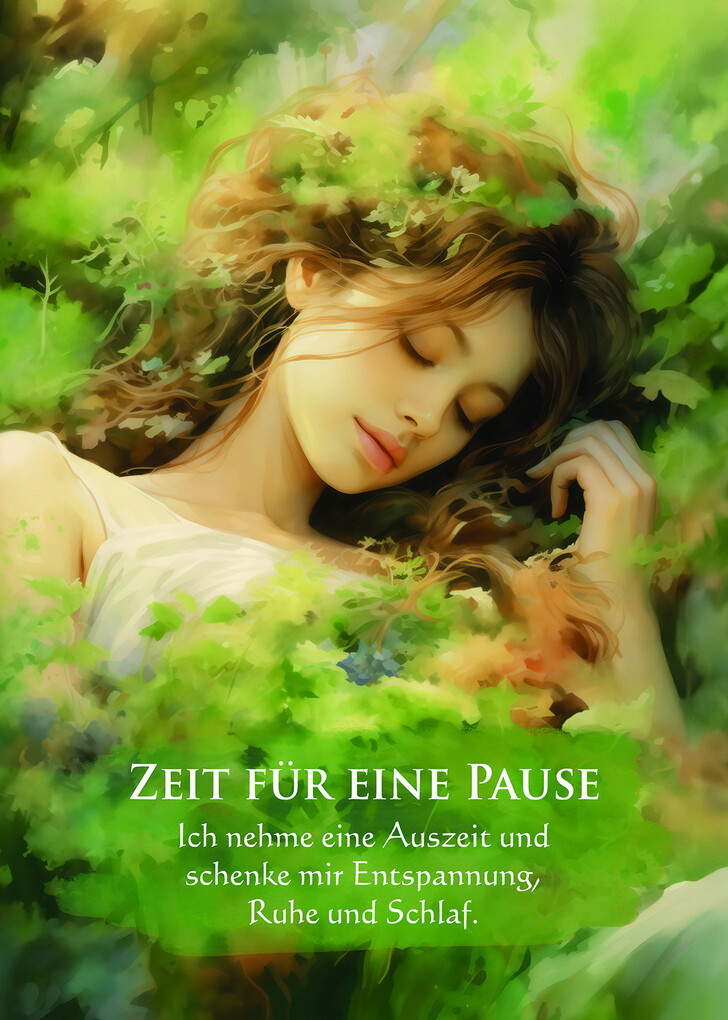 Weitere Ansicht: Mein Selbstliebe-Orakel - Ich achte in Liebe auf mich selbst | Gaby Shayana Hoffmann