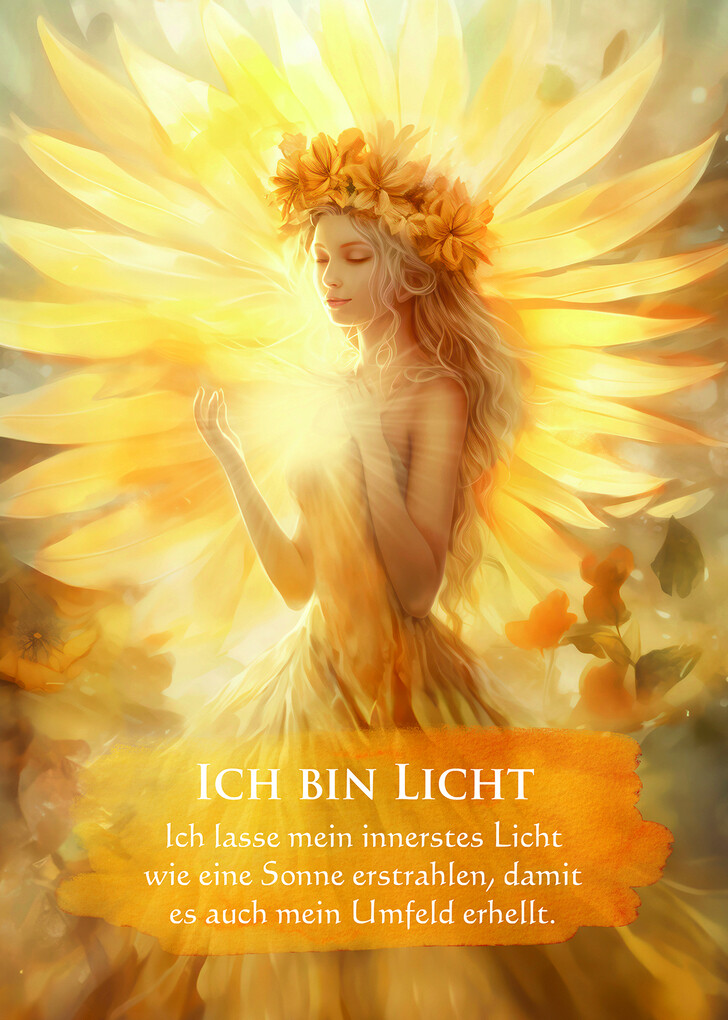 Weitere Ansicht: Mein Selbstliebe-Orakel - Ich achte in Liebe auf mich selbst | Gaby Shayana Hoffmann