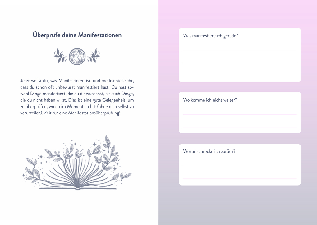 Weitere Ansicht: Manifestieren - Dein Journal | Gill Thackray