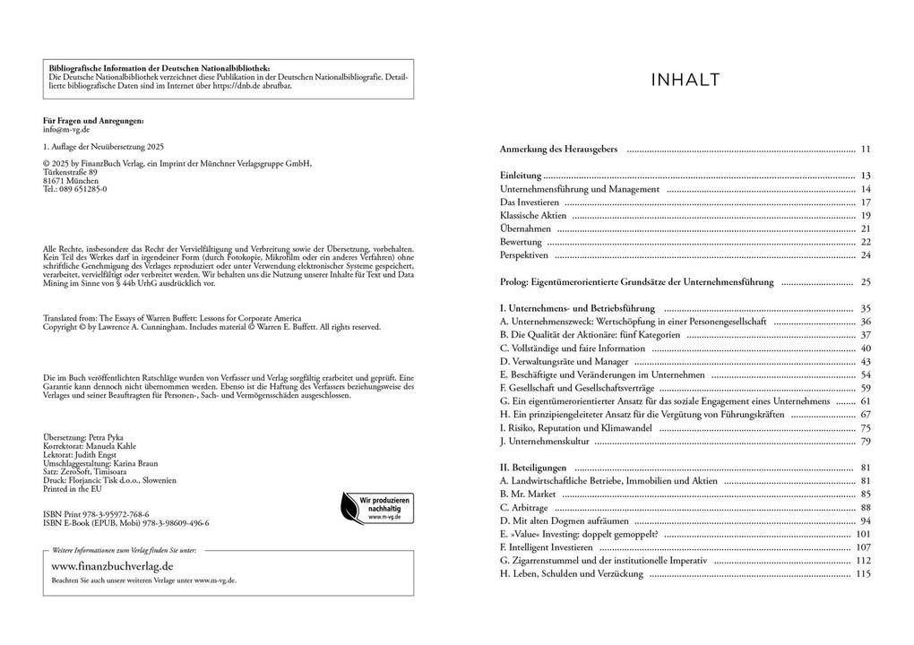 Weitere Ansicht: Die Essays von Warren Buffett | Lawrence A. Cunningham, Warren Buffett